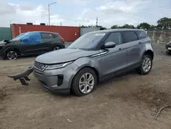 Salvage cars for sale at Homestead, FL auction: 2021 Land Rover Range Rover Evoque S