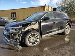 Lincoln Vehiculos salvage en venta: 2016 Lincoln MKX Reserve