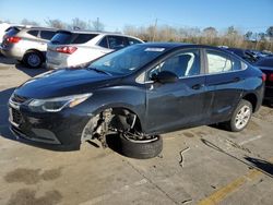 Chevrolet Cruze salvage cars for sale: 2016 Chevrolet Cruze LT