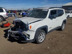 Jeep salvage cars for sale: 2022 Jeep Renegade Latitude