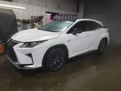 Salvage cars for sale from Copart Elgin, IL: 2016 Lexus RX 350 Base