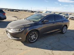 Salvage cars for sale at Sun Valley, CA auction: 2015 Chrysler 200 Limited