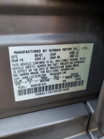 2003 Nissan Altima Base