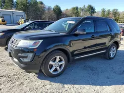 Salvage cars for sale at Mendon, MA auction: 2016 Ford Explorer XLT