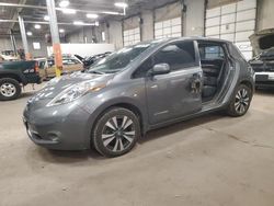 Nissan Leaf salvage cars for sale: 2016 Nissan Leaf SV