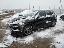 Salvage cars for sale from Copart Colorado Springs, CO: 2013 Porsche Cayenne S