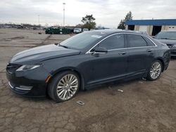 Salvage cars for sale at Woodhaven, MI auction: 2015 Lincoln MKZ