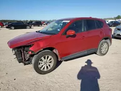 Salvage cars for sale at Houston, TX auction: 2014 Mazda CX-5 Touring