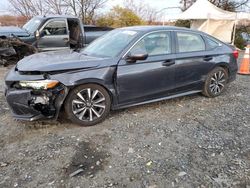 Salvage cars for sale at Baltimore, MD auction: 2022 Honda Civic EX