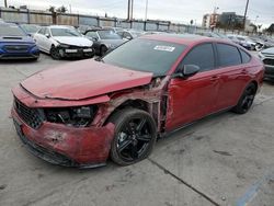 Salvage cars for sale at Los Angeles, CA auction: 2024 Honda Accord Hybrid SPORT-L