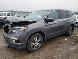 Salvage cars for sale from Copart Elgin, IL: 2018 Honda Pilot EXL