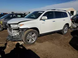 2013 Toyota Highlander Limited en venta en Brighton, CO