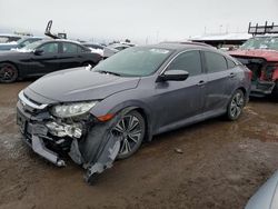 Honda Civic ex salvage cars for sale: 2016 Honda Civic EX