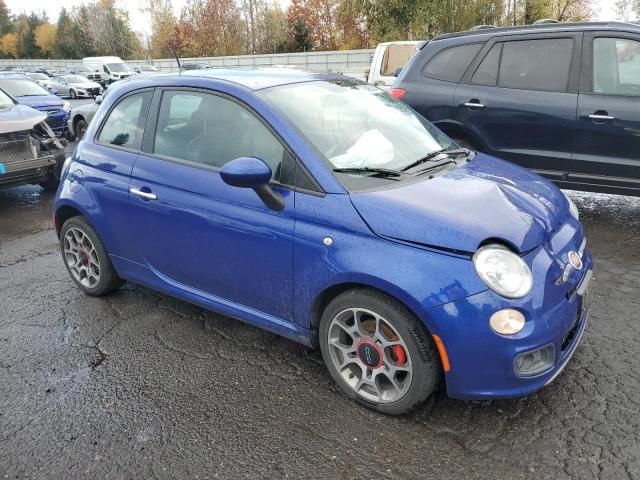 2012 Fiat 500 Sport