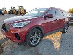 Hyundai salvage cars for sale: 2017 Hyundai Santa FE SE Ultimate