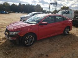 Salvage cars for sale at China Grove, NC auction: 2016 Honda Civic LX