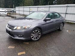 Salvage cars for sale from Copart Arlington, WA: 2015 Honda Accord Sport