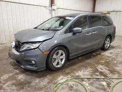 Salvage cars for sale at Pennsburg, PA auction: 2019 Honda Odyssey EXL