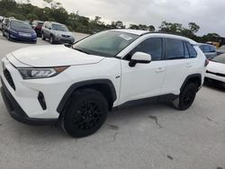 Salvage cars for sale at Fort Pierce, FL auction: 2021 Toyota Rav4 XLE