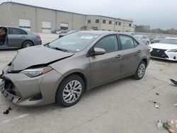 Toyota Corolla salvage cars for sale: 2017 Toyota Corolla L