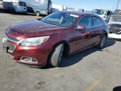 Salvage cars for sale from Copart Hayward, CA: 2015 Chevrolet Malibu 2LT