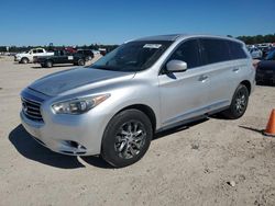 Salvage cars for sale from Copart Houston, TX: 2013 Infiniti JX35