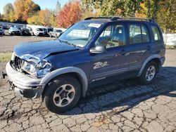 Salvage cars for sale from Copart Portland, OR: 2002 Chevrolet Tracker ZR2