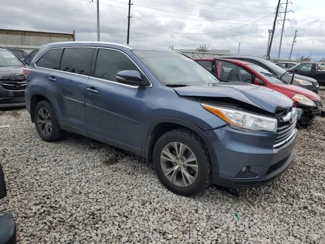 2015 Toyota Highlander XLE