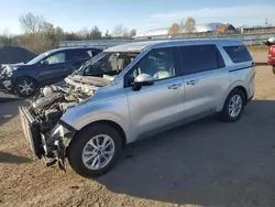 Salvage cars for sale at Columbia Station, OH auction: 2023 KIA Carnival LX