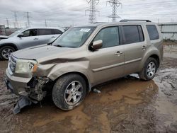 Salvage cars for sale at Elgin, IL auction: 2009 Honda Pilot Touring