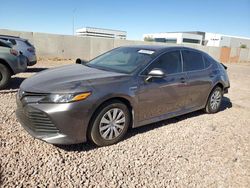 Toyota salvage cars for sale: 2020 Toyota Camry LE