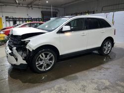 Salvage cars for sale at Candia, NH auction: 2011 Ford Edge Limited