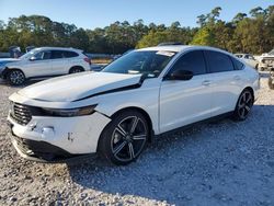 Salvage cars for sale at Houston, TX auction: 2024 Honda Accord Hybrid Sport