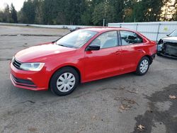 2015 Volkswagen Jetta Base en venta en Arlington, WA