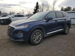 Salvage cars for sale at Bowmanville, ON auction: 2019 Hyundai Santa FE SE