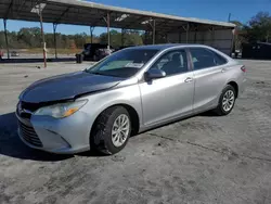 Salvage cars for sale at Cartersville, GA auction: 2016 Toyota Camry LE