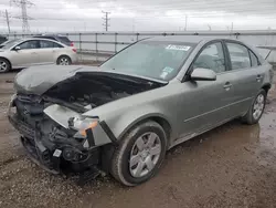 Salvage cars for sale at Elgin, IL auction: 2008 Hyundai Sonata GLS