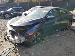 Honda salvage cars for sale: 2017 Honda Civic EX