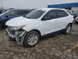 2018 Chevrolet Equinox LS en venta en Woodhaven, MI