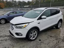 Salvage cars for sale at Ellenwood, GA auction: 2017 Ford Escape SE