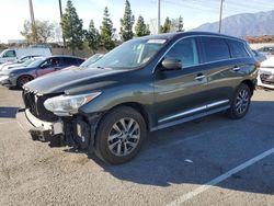 Salvage cars for sale at Rancho Cucamonga, CA auction: 2013 Infiniti JX35