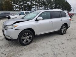 Salvage cars for sale at Loganville, GA auction: 2013 Toyota Highlander Limited