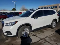 Salvage cars for sale at Littleton, CO auction: 2021 Subaru Ascent