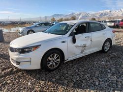 Salvage cars for sale at Magna, UT auction: 2016 KIA Optima LX