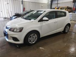 Carros salvage sin ofertas aún a la venta en subasta: 2019 Chevrolet Sonic