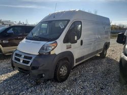 Salvage cars for sale from Copart Wayland, MI: 2017 Dodge RAM Promaster 2500 2500 High