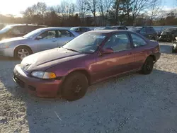 Salvage cars for sale at North Billerica, MA auction: 1993 Honda Civic EX