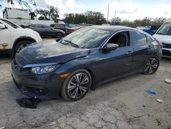 Salvage cars for sale at Riverview, FL auction: 2016 Honda Civic EXL