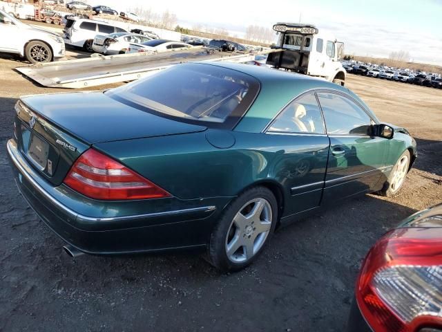 2001 Mercedes-Benz CL 600