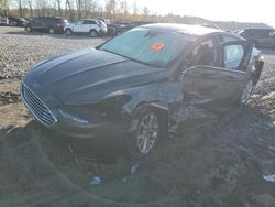 Salvage cars for sale at Cahokia Heights, IL auction: 2020 Ford Fusion SE